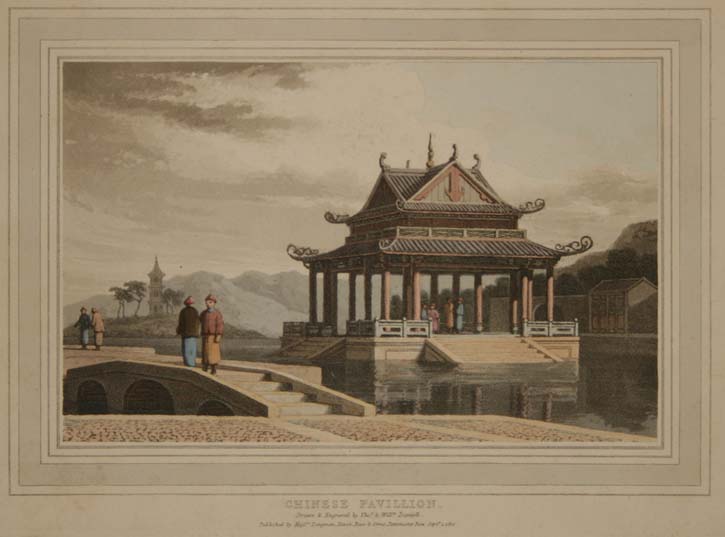 Chinese Pavillion by T. and W. Daniell