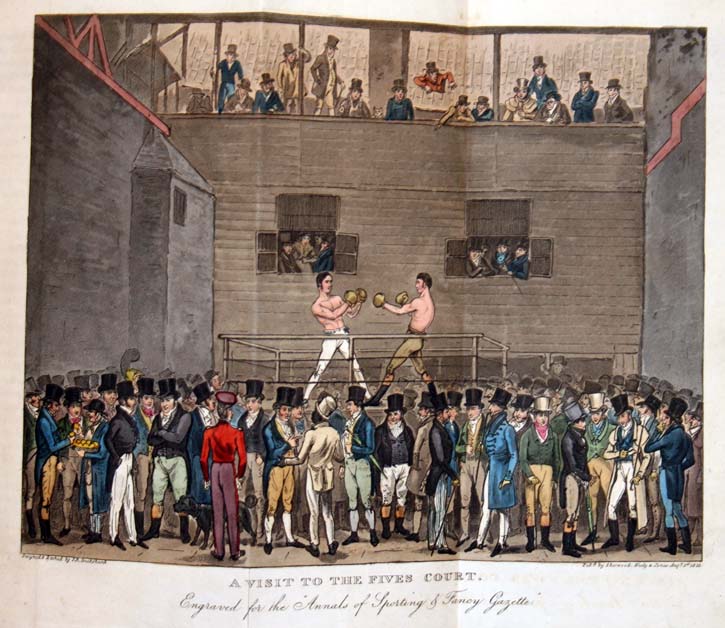 fives court by R. Cruikshank