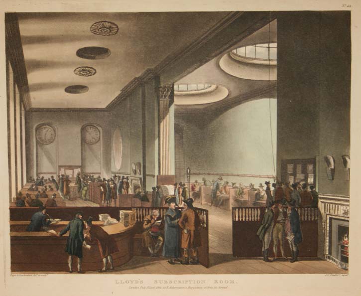 Lloyd's by Pugin and Rowlandson