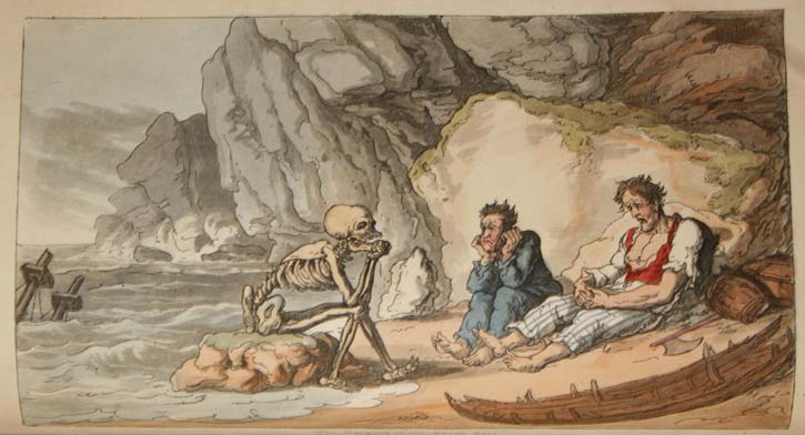 Shipwrecked Sailors by Rowlandson