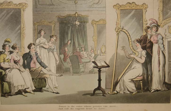sweet singing voice by Rowlandson